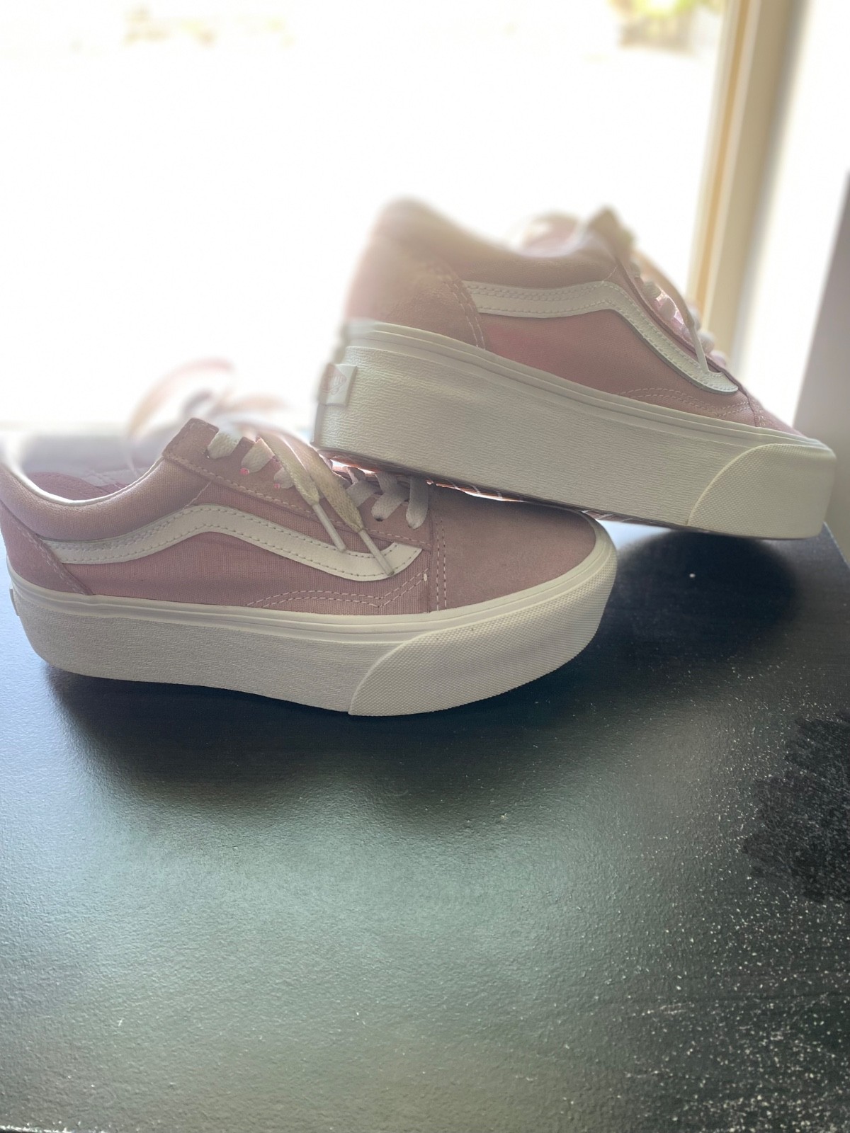 Size 6.5 - VANS Old Skool Stackform Light Pink - image 2