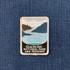 Glacier Bay National Park Patch - Embroidered Alaska Juneau Preserve Badge 3"