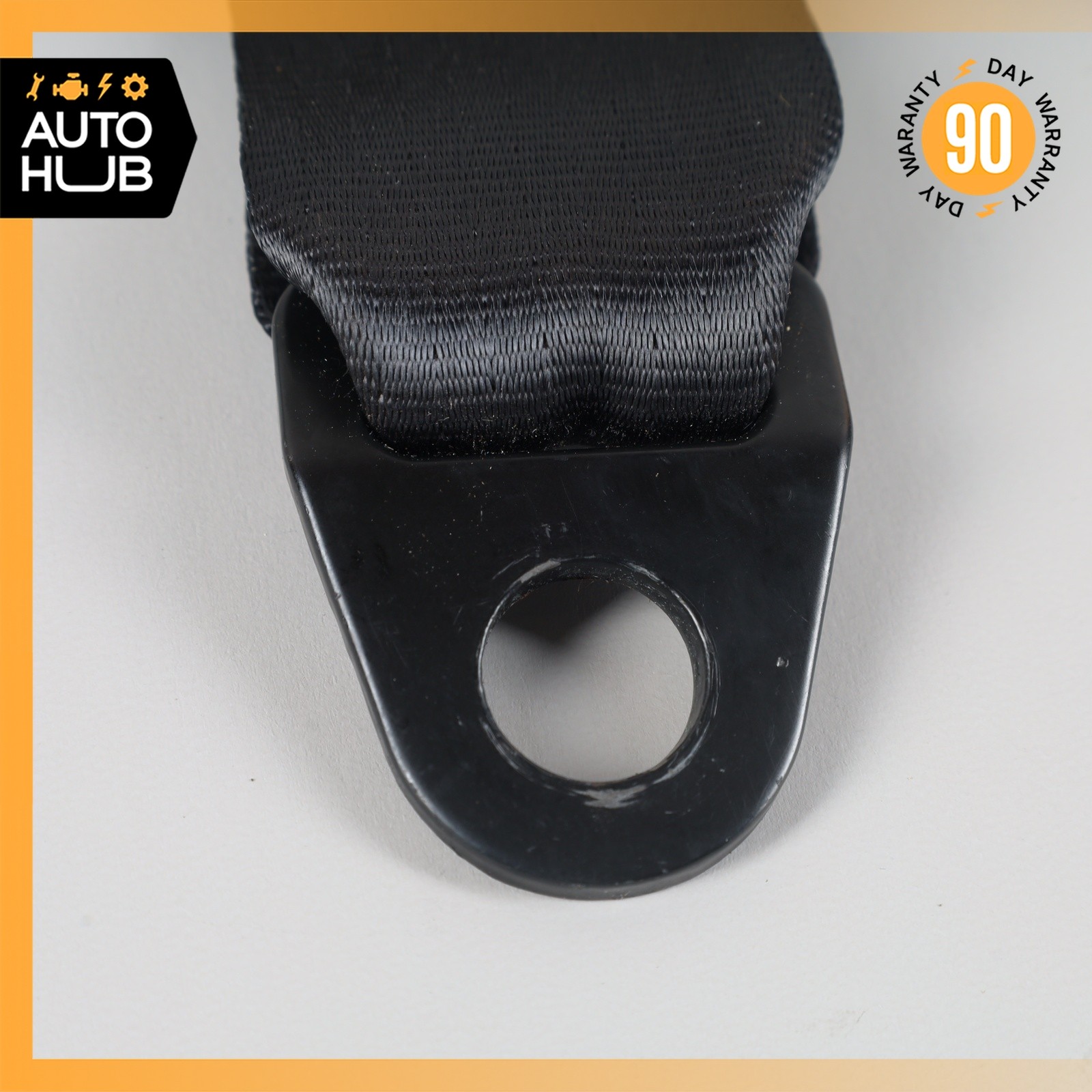 02-07 Maserati M138 4200 Coupe GT Rear Left Driver Side Seat Belt Black OEM 31k