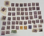Assortment Of 58 Vintage US And Canadian Stamps 1-20 Cents