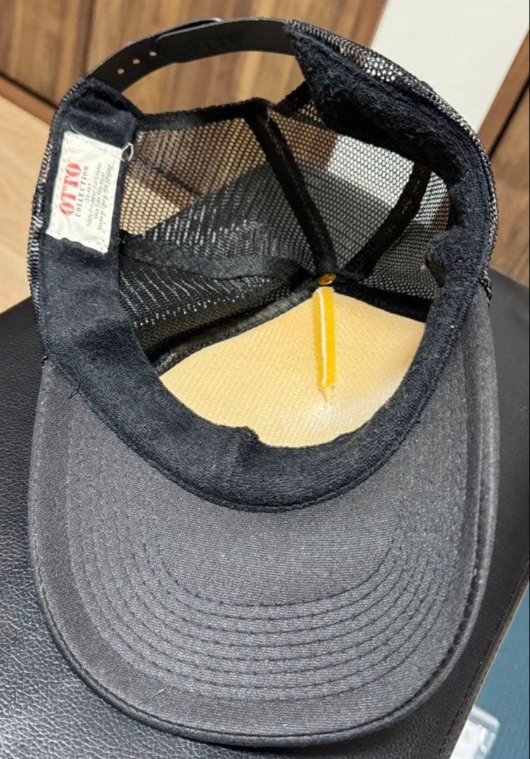 Stussy OFF Mesh Trucker Cap Black Adjustable Pre-owned thumbnail 2