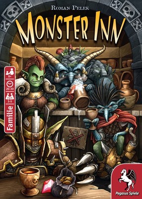 PEGASUS SPIELE Monster Inn Kartenspiel Mehrfarbig