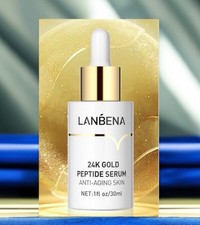 LANBENA Six Peptide Serum 24K Gold Anti-Aging Hyaluronic Acid 15ml 0.5fl oz