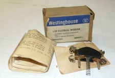 NEW WESTINGHOUSE 600AC/230DC ELECTRICAL INTERLOCK UNIVERSL NO  NC CONTACTS L-54