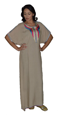 Moroccan Dress, Beach Dress, Kaftan Women, Summer Dress, Djellaba - Etsy