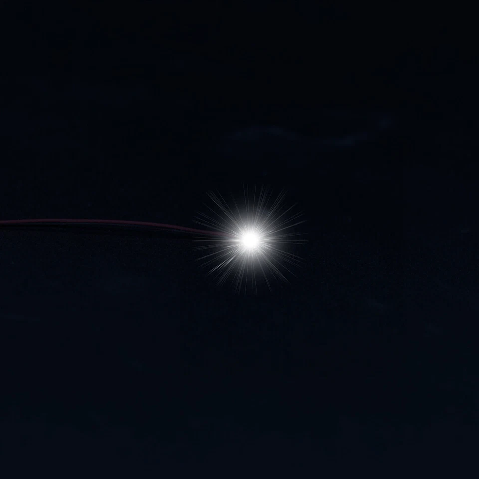 C0201W 10pcs Pre-wired SMD LED 0201 Bright White micro Copper Wire LED Lights - Image 3 of 4