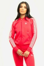 Medium adidas OG Women's PrimeBlue SST TRACKSUIT JACKET PANTS Pwr Pink LAST1