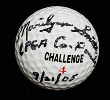 Marilynn Smith "LPGA Founder & Golf HOF" Auto Golf Ball Signed PSA Rare!