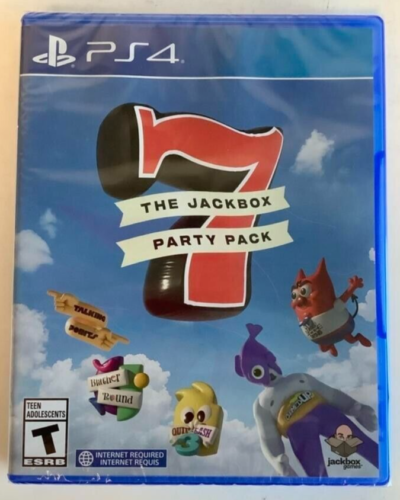 NEW The Jackbox Party Pack 7 Sony PlayStation 4 PS4 2021 Video Game - Afbeelding 1 van 2