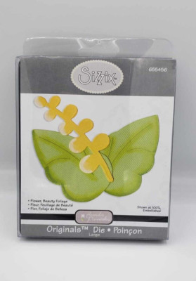 Sizzix Originals Die Flower, Beauty Foliage 655456 New In Package
