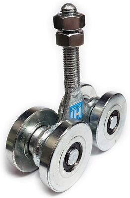Sliding Track Rollers With Ball Bearings 4 Door Truck Trolley Wheel HI