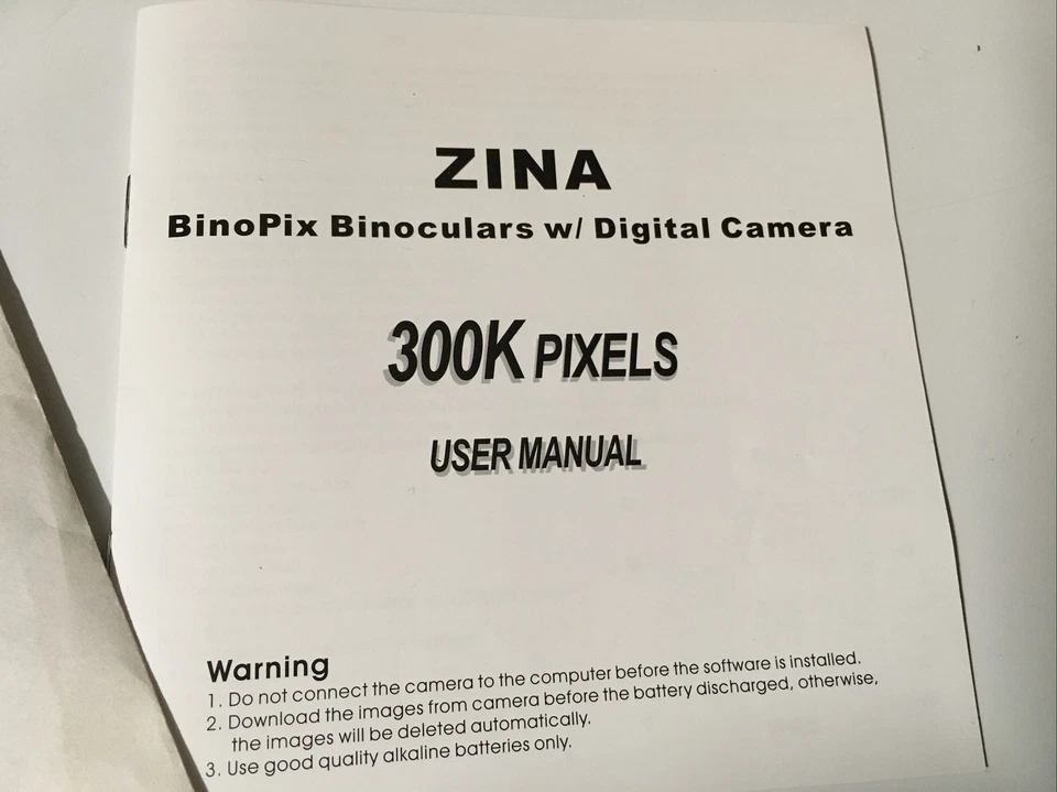 Camera ZINA 4 in1 10 x 25 BINOCULARS & DIGITAL CAMERA & DIGITAL VIDEO & PC CAM - Image 3 of 4