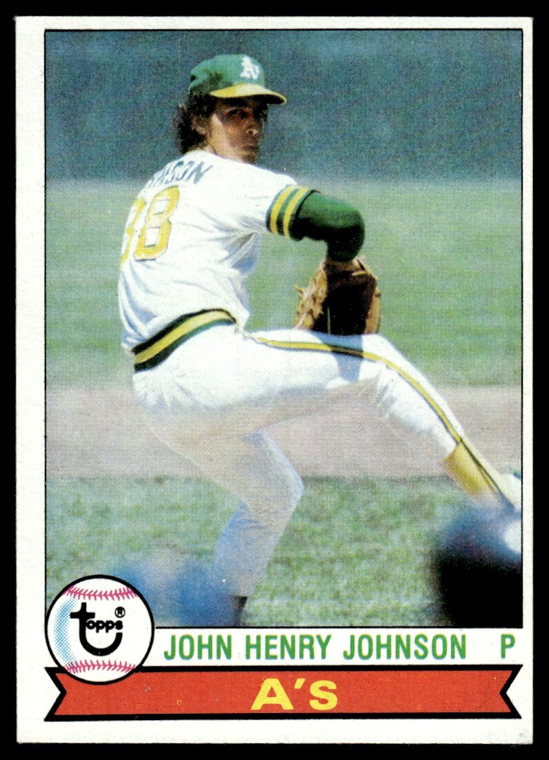 1979 Topps John Henry Johnson Oakland City A's 681 eBay