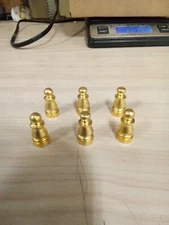 6 Pack New 1" Column Style Brass Finial 756ep