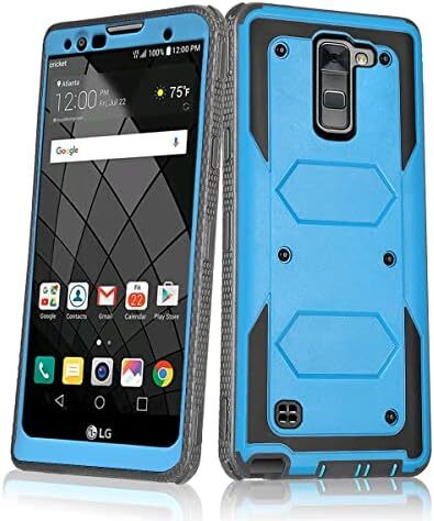 Phone Case for LG Stylo 2 2+/Stylus 2 Plus/Stylo2 V 2V Verizon Cover Hybrid Rugg-image