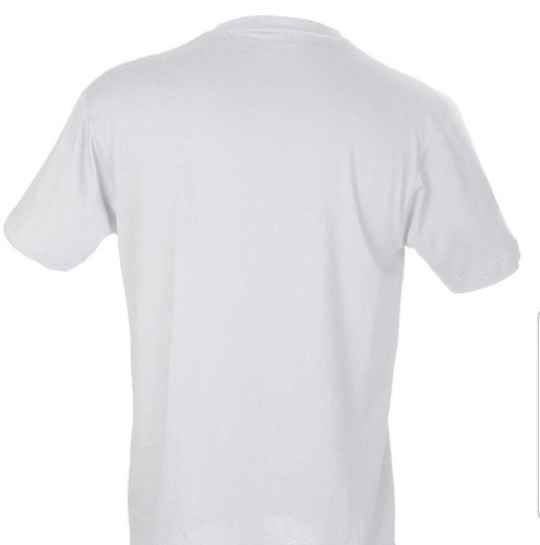 Hanes Men's White Crewneck T-Shirt 6-Pack Undershirt Tee TAGLESS FreshIQ Comfort - Picture 3 of 13