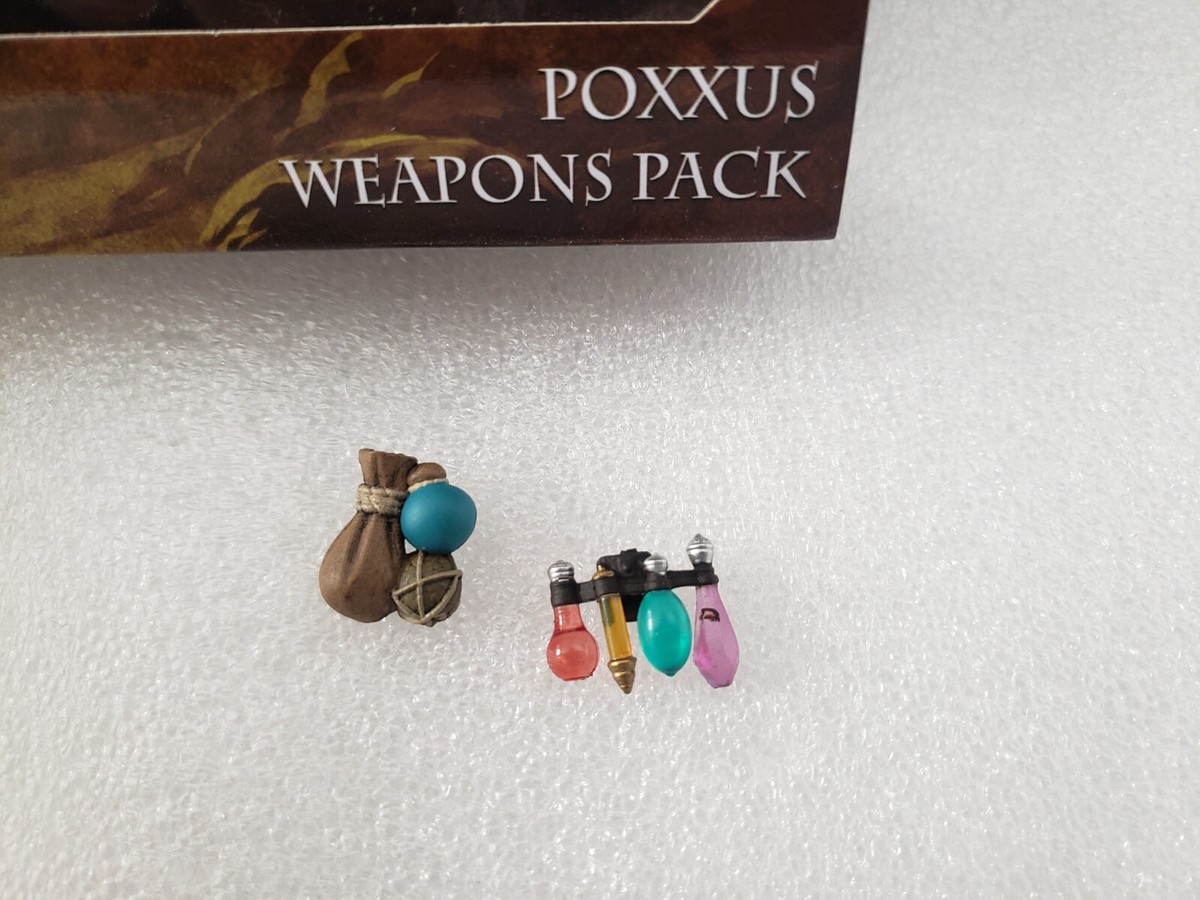 Mythic Legions Poxxus Weapons Pack Magic Pouch Potions Accessories 