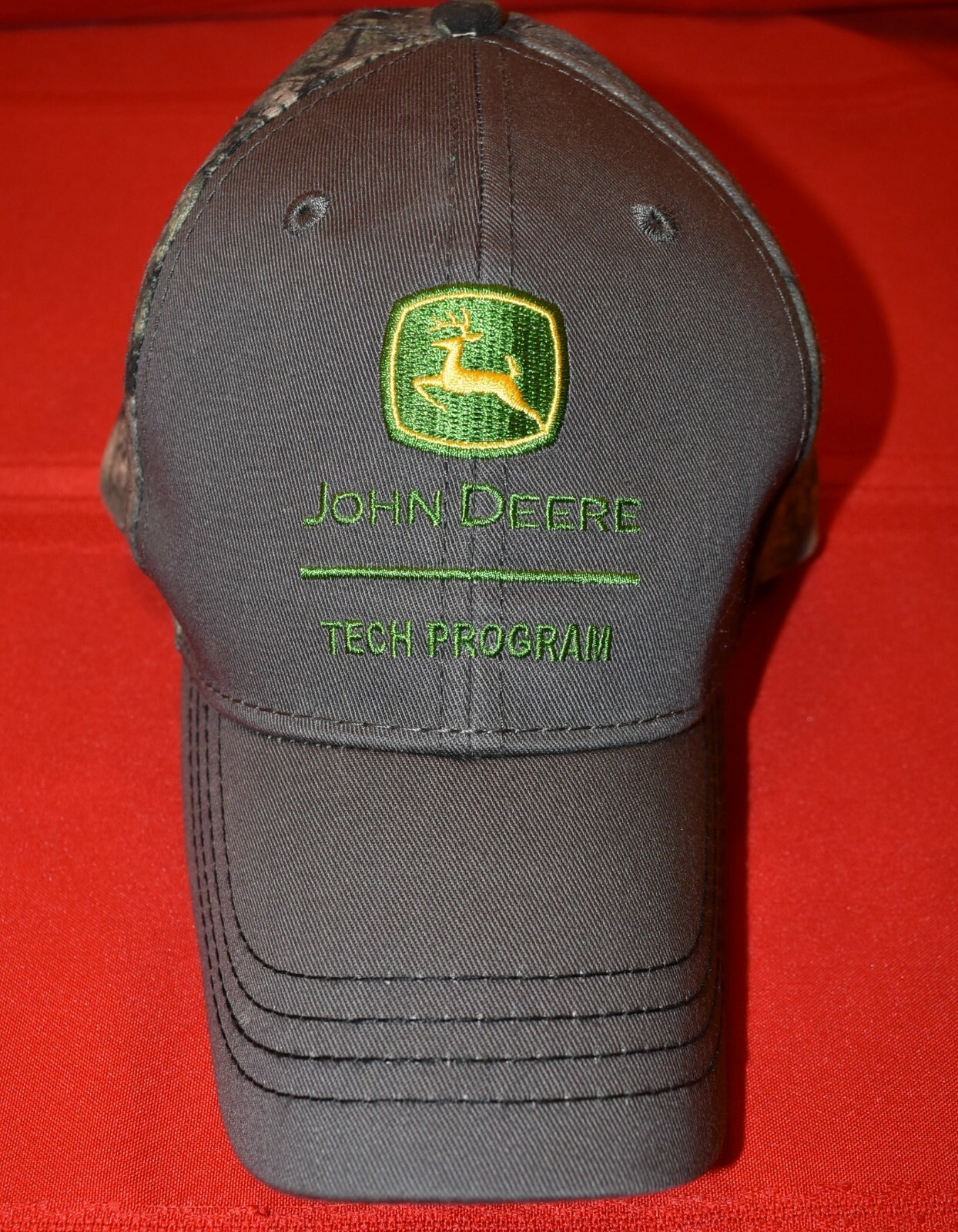 John Deere Tech Program  Adjustable Camouflage Ca… - image 1