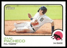 2022 Topps Heritage Minor League Izaac Pacheco 116