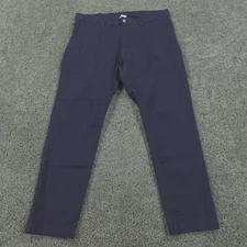 Fabletics Pants Mens 34x30 Performance Golf Stright Chino Athletic Navy