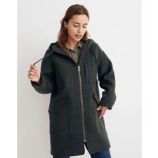 Madewell Lynnford Coat In Insuluxe Fabric Wool Blend Women's Size S