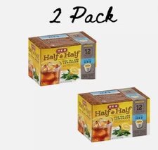 H.E.B Iced Tea Single Serve Cups Half & Half 12 Count (Pack of 2)