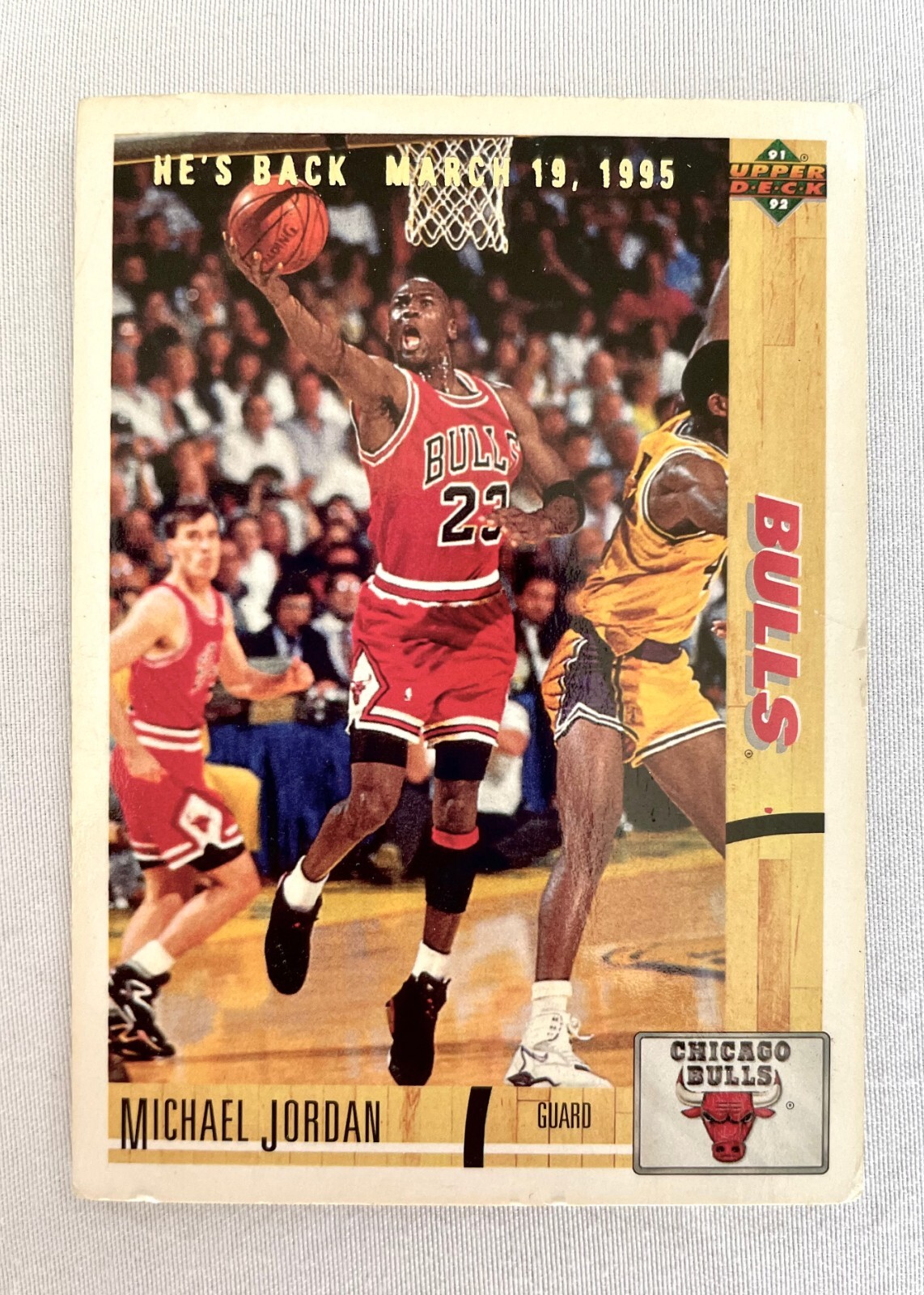 1991-92 Upper Deck - #44 Michael Jordan Trading Card