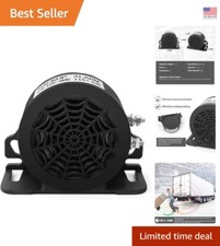 Durable 110dB Reverse Warning Alarm for Freight and Heavy Vehicles - Waterproof