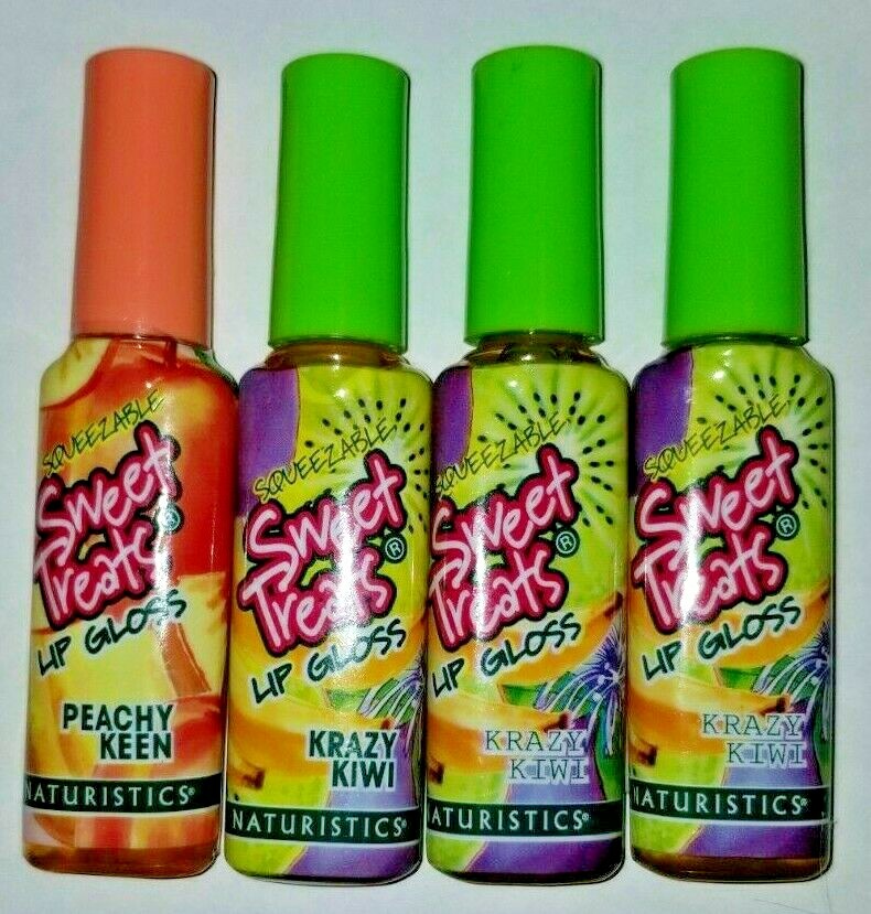 Naturistics Squeezable Sweet Treats Lip Gloss Set *3 Krazy Kiwi
