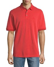 Tommy Bahama New Ocean View Polo Shirt Mens M Poinciana Heather NWT 98