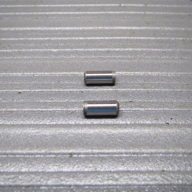 Harley 341 (335) Oil Pump Mounting Dowel Pins TWO Panhead Knucklehead