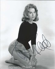 JANE FONDA SIGNED AUTHENTIC BARBARELLA MODEL 8X10 PHOTO B COA PROOF SEXY ACTRESS