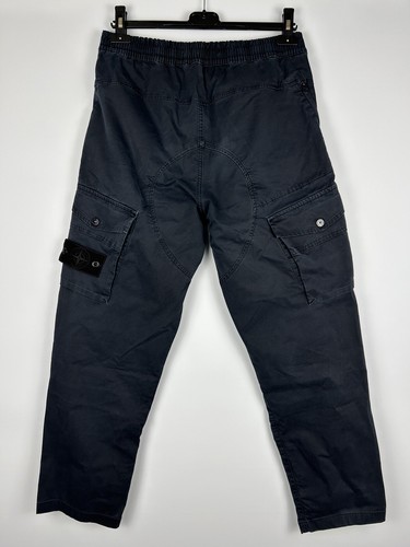 Blue Stone Island Ghost Trousers - Picture 3 of 6