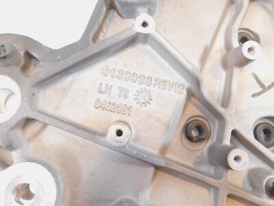 2017 17 Victory Octane Black Mid Left Side Frame Wall Plate