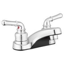 Pacific Bay Lynden Bathroom Sink Faucet - Features a Classically Arced Spout and