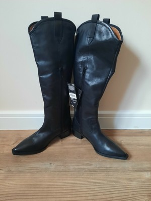m&s knee high boots