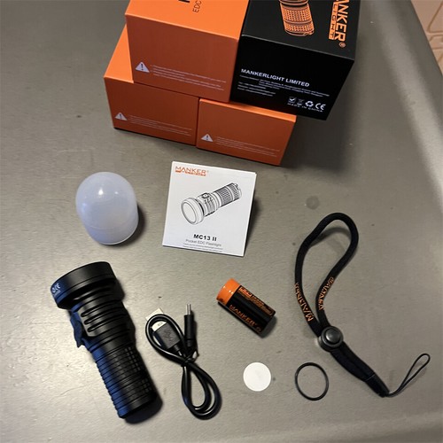 Mankerlight MC13 II 4500 Lumen 30W LED EDC Flashlight Mini USB Rechargeable - Picture 34 of 70