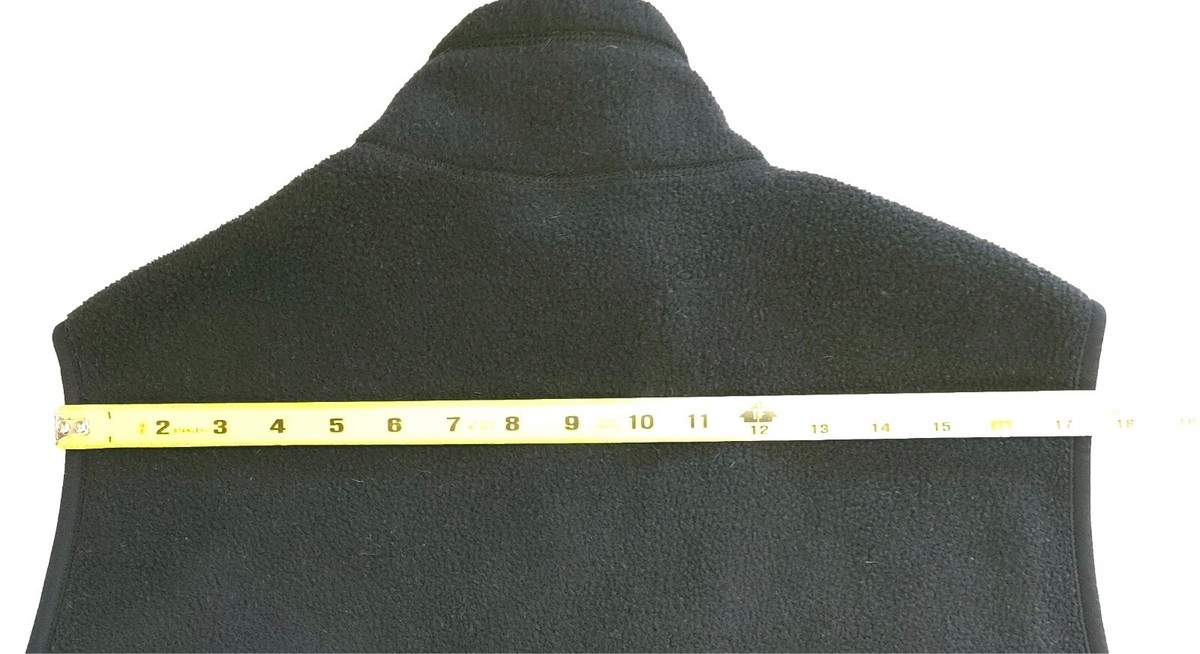 トップス 90s PATAGONIA shelled synchilla vest BLK Patagonia Synchilla Vintage 90s Full Zip Fleece Black Vest