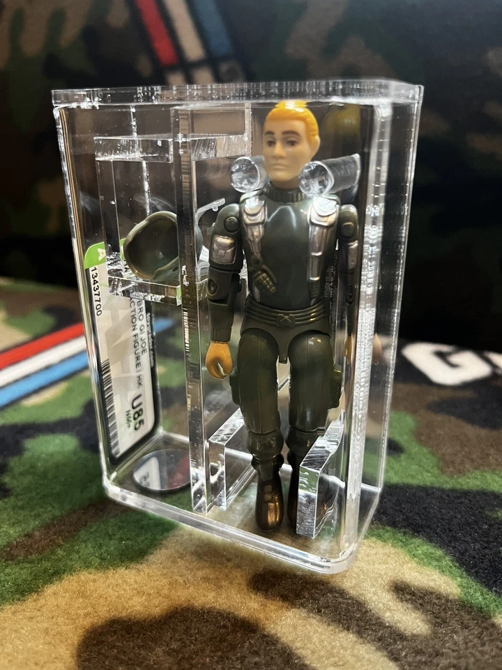 Hawk V2 1983 G.I. JOE Vintage Original AFA CLASSIFICADO 85 QUASE PERFEITO+ - Imagem 2 de 4