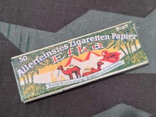 1 x WWII German Efka Cigarette Rolling Papers Vintage 1940s Soldier Tobacciana