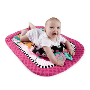 tummy time pillow pink