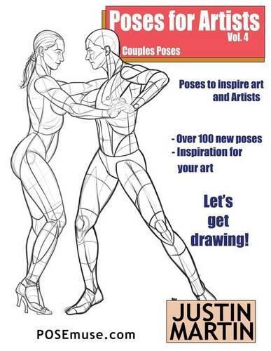 Justin R Martin Poses for Artists Volume 4 - Couples Poses (Tascabile)