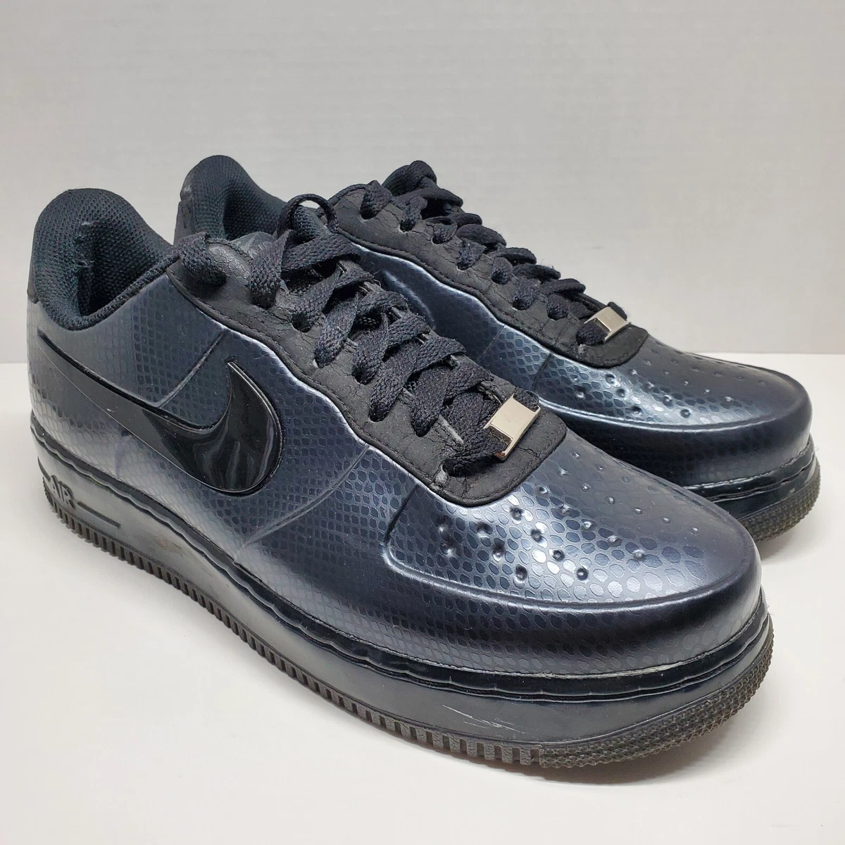Preços baixos em Nike Air Force 1 Foamposite Pro Low Black Snake