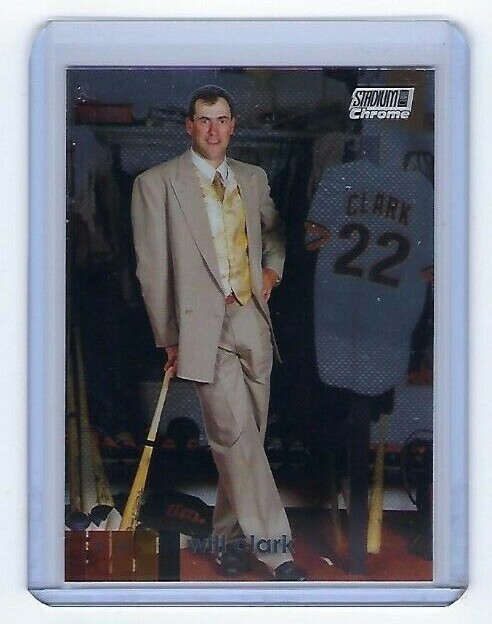 2020 Stadium Club Will Clark CHROME SP #200 - San Francisco Giants