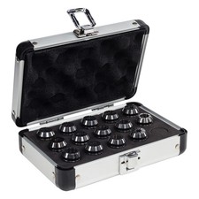 ER20 Collet Set In Case 14 Piece Sizes 2 3 4 5 6 7 8 9 10 11 12mm 1/8 1/4" 3/8"