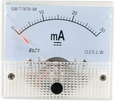 0-30mA Analog Current Panel 85C1 Amp Ammeter Gauge Meter 2.5 Accuracy for Auto C
