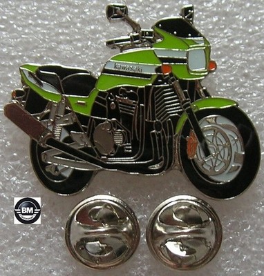 Pin Anstecker Kawasaki ZRX 1200 R / ZRX1200R Modell 2003 grün green Art. 0922