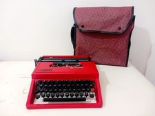 Macchina Per Scrivere Olivetti Class Anni 90 + Custodia Originale 