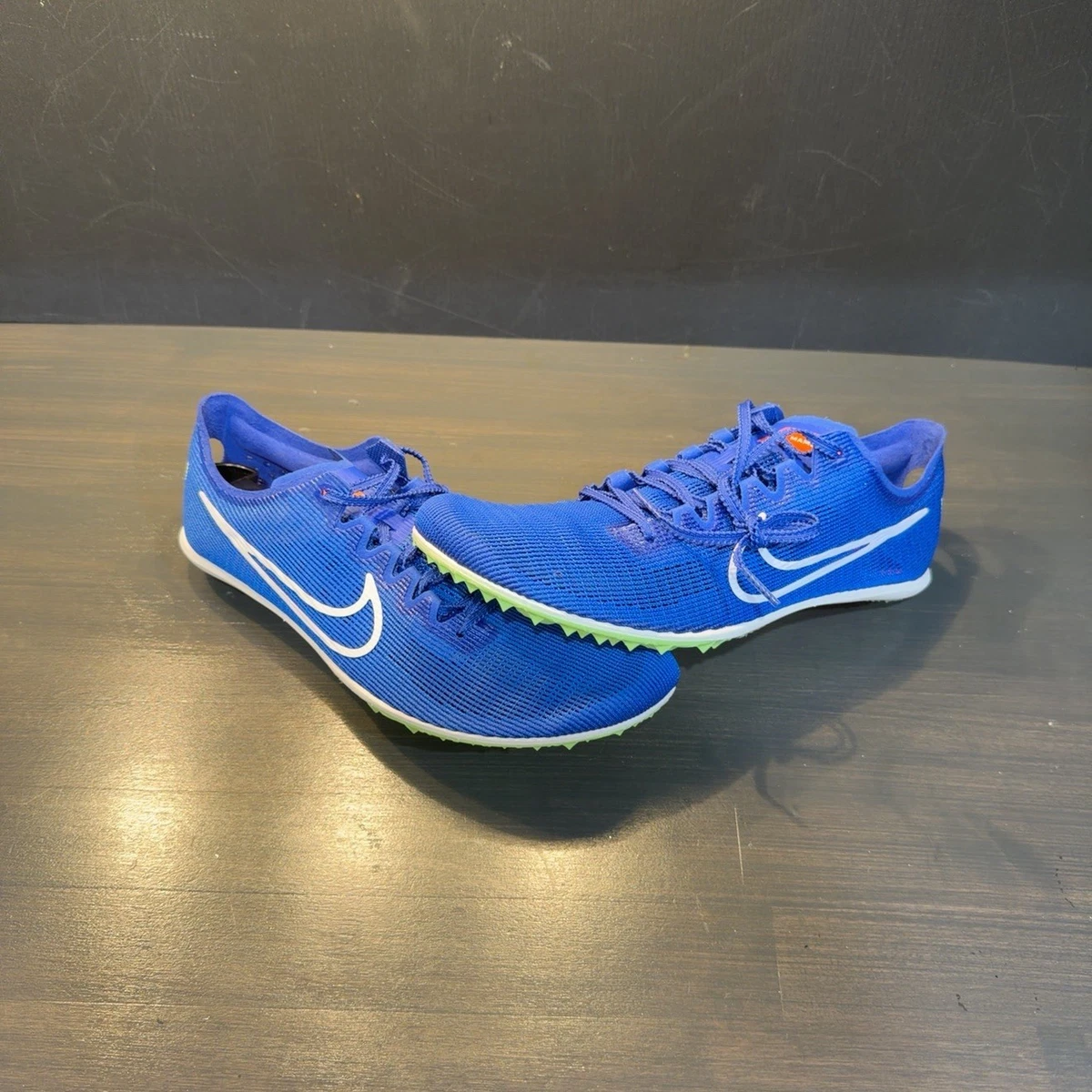 Nike Zoom Mamba 6 Racer Blue Lime Blast Track Spikes DR2733-400 Men’s Size 14 Nike Zoom Mamba 6 Racer Blue Lime Blast for Sale  main image 2