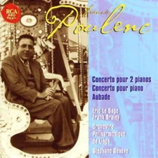 Francis Poulenc Concerto for 2 Pianos (Deneve, Le Sage, Braley) (CD) Album